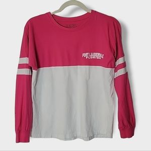 Fort Lauderdale Florida Vacation Destination Long Sleeve Spirit T-shirt Small